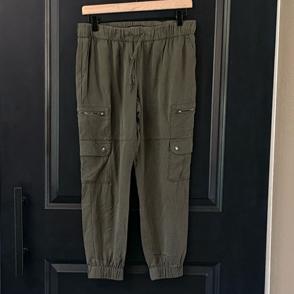 Banana Republic Green Jogger Trouser Cargo Pants